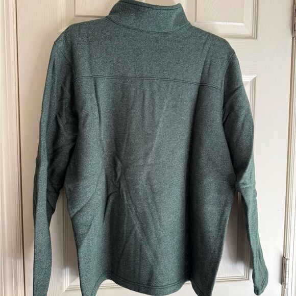 Columbia Men's Forest Green Zip-Up Sweater - Picture 6 of 6
